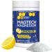 Magtein Magnesium L-Threonate Glycinate & Taurate - MagTech Magnesium Powder - Sugar Free Lemonade Drink - 200mg Chelated Triple Complex - Supports Relaxation & Brain Health* - 30 Servings Lemonade Tub