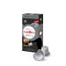 Gimoka Gimoka - Compatible For Nespresso - Aluminium Capsules - 100 Capsules - RISTRETTO Flavour - Intensity 11 - Made In Italy