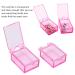 20 Grids Nail Storage Box - Acrylic Nail Art Organizer for Jewelry & Beads | Removable Design & Transparent - Buy Online on GoSupps.com