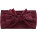 DRESHOW Baby Girl Nylon Headbands with Bows - 5pcs Set | Infant Toddler Hair Accessories - Buy Online on GoSupps.com