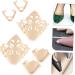 SHERCHPRY Heel Protector - 4 Pairs High Heel Toe Protection & Metal Iron Shoe Heel Repair Accessories for International Shipping - Buy Online on GoSupps.com
