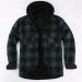 Hanxiulin Men's Fleece Jacket - Plush & Windproof Winter Coat | Thick Lined Casual Fashion in Green - Premium Quality 3XL - Buy Online on GoSupps.com