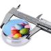 Colourful Cartoon Eggs Portable Metal Pill Box - 3-Compartment Travel Case for Small Pills | Hinged Design & Compact | Perfect for On-the-Go - Buy Online on GoSupps.com