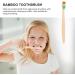 Beaupretty Bamboo Toothbrush Set - 6 Natural & Eco-Friendly Travel Toothbrushes for Adults & Kids - Perfect for Camping Hotels & Travel - Buy Online on GoSupps.com