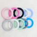 Yuanshenortey 5Pcs 65mm Silicone Teething Toys - DIY Baby Chewable Nursing Shower Gifts | International Shipping Available - Buy Online on GoSupps.com