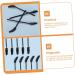 FRCOLOR 150 Pcs Elbow Mascara Brush Lash Lengthening Mascara Black Lash Makeup Practicing 9.7x0.6cmx3pcs Blackx3pcs - Buy Online on GoSupps.com