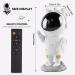 Astronaut Galaxy Star Projector with Nebula Timer - Remote Control, Ideal Bedroom Light for Children and Adults - White - Buy Online on GoSupps.com