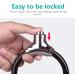 Allnice Mini Bike Lock Cable - Portable Anti-Theft Bicycle Lock for Security - Zinc Alloy Waterproof Travel Luggage and Helmet Lock - Buy Online on GoSupps.com