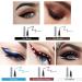 siduytin Eyeliner Pen Stylish Portable Cosmetic Colorful Quick Dry Smooth Waterproof Eye Liner Lady Home Make Up Accessories Pink - Buy Online on GoSupps.com