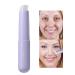 WPSAGEK Lip brush for lipstick soft angled lip brush made of silicone with a round head reusable multifunctional lip brush applicator for lipstick lip balm lip gloss purple
