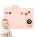 Silicone Camera Bite Toys for Toddlers - Soft and Safe Teething Toy Set for Boys & Girls (3+ Months) - AZNever Pink - Buy Online on GoSupps.com