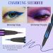 Royal Blue & Purple Glitter Liquid Eyeliner Set - Waterproof & Smudge Proof - 2Pcs Metallic Satin Finish Eye Liner Pen - Long Lasting & High Pigmented - 2 Count - Buy Online on GoSupps.com