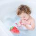 ARTIBETTER Kids Exfoliating Shower Bath Sponge - Strawberry Shaped Body Scrubber - Red - 17X14X4.5CM - Buy Online on GoSupps.com