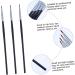 Outanaya 5pcs Fine Eyeliner Brush Eyeliner Fine Point Liner Brush for Eyes Gel Eyeliner Lip Gloss Fiber Black - Buy Online on GoSupps.com
