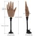 Silicone Practice Hand with Bracket - Realistic, Flexible, Left Hand for Acrylic Nails Training - Buy Online on GoSupps.com