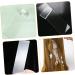 GALPADA 3 pi ces Planche Coloration Coiffure Transparent Accessoire Teinture Cheveux Semi-permanente Paddle Surlignage Portable pour Usage Domestique et Salon - Buy Online on GoSupps.com