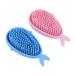 GAFOKI 2pcs Shampoo Brush Baby Bath Brush Newborn Hair Shampoo Brush Baby Hair Washing Tool Scalp Exfoliator Brush Cartoon Whale Baby Brush Body Brush Scalp Shampoo Brush Newborn Shampoo
