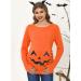G & PL Halloween Maternity Top - Funny Long Sleeve Costume for Women - Orange Pumpkin - S-XXL - Buy Online on GoSupps.com