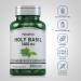 Piping Rock Holy Basil Capsules | 200 Pills | Herb Leaf Extract | Supplement for Women and Men | Ocimum Tenuiflorum | Non-GMO Gluten Free - Buy Online on GoSupps.com