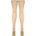 Truform 20-30 mmHg Thigh High Compression Stockings for Men & Women - Open Toe Beige X-Large - Best Support & Comfort - Buy Online on GoSupps.com