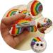 FRCOLOR 1 Pair Rainbow Barrettes Girl Hair Barrettes Snap Side Clamp Hair Bang Clip Cartoon Hair Clips Decorative Hair Clips Colorful Hair Clips Hair Pin Wild Child Wool Felt Alloy - Buy Online on GoSupps.com
