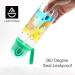 Home Tune Cute Dinosaur Water Bottle for Kids - BPA Free, Leak Proof, Easy Clean, 24oz with Soft Silicone Straw and One Click Open Flip Top - Buy Online on GoSupps.com