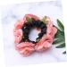 Beatifufu 1 Piece Flower Hair Accessories Rose Headband Pink Scrunchie Hairpieces for Women Elastic Thick Hair Holder Hair Bobbles for Women Girls Hair Scrunchie Women's Hair Scrunchie - Buy Online on GoSupps.com
