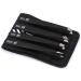 ZOUK Professional Eyebrow Tweezers for Men & Women (Black) - Buy Online on GoSupps.com