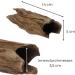 Buy Garpet Aquarium Decoration Cave Tube - Natural Wood Root Aquarium Decor - Buy Online on GoSupps.com