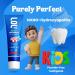 LOL Kids Fluoride-Free Toothpaste - Natural Whitening Remineralizing Safe to Swallow | Nano Hydroxyapatite Probiotics Vitamins A C E | Peppermint Candy Flavor | 3.5 oz - Buy Online on GoSupps.com