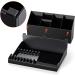 Noverlife Versatile Salon Hair Styling Tools Organizer - Detachable Storage Holder for Hairdressing Tools & Scissors - Wall Mount or Countertop Freestanding - Ideal for Barber Shops and Hair Salons - Black - Buy Online on GoSupps.com