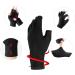 Compression Arthritis Gloves for Men & Women - Fingerless Support for Rheumatoid & Osteoarthritis | Ideal for Typing & Daily Use - Black (Large - Buy Online on GoSupps.com