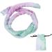 Long Dreadlock Hair Tie Spiral Lock Hair Bands Strong Wire Tie Dye Purple High Ponytails Bendable for Curly Hair - Buy Online on GoSupps.com