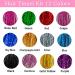 Hair Tinsel Kit - 12 Colors, 2600 Strands, Heat Resistant Fairy Hair Glitter Extensions - Buy Online on GoSupps.com