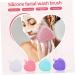 POPETPOP Silicone Face Cleansing Brush Heart Shaped Face Brush Handheld Facial Cleansing Brush Double Side Face Brush Silicone Face Scrubber Facial Brush Silica Gel Manual Cleaner 9.8x8.4cm - Buy Online on GoSupps.com