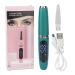 Heated Eyelash Curler Handheld Electric Eyelash Curler with LCD Display 3 Temperature Gears USB Rechargeable Lash Curler for Women and Girls Long Lasting Naturally Eyelashes(#3)