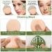 Auauy 2pcs Washable Makeup Sponge Set - Reusable Beauty Blender for Powder & Liquid Cosmetics - Green Beauty Tools - Buy Online on GoSupps.com