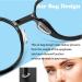 OPUGIT Anti-Slip Eyeglass Nose Pads - 3.2mm Adhesive Nose Grips for Eyeglasses, Sunglasses, Reading Glasses | 10 Pairs, White - Buy Online on GoSupps.com