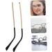 Ultechnovo Glasses Spare Parts - Black Screw Holder & Metal Bracket Replacement - 3 Pairs of Legs for Goldenx3st Frame - Buy Online on GoSupps.com