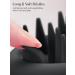 Heeta Scalp Massage Brush - Silicone Hair Brush for Wet & Dry Hair Soft Bristles Integrated Design - Dark Black - Buy Online on GoSupps.com