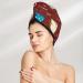 Super Absorbent Microfiber Hair Towel Wrap for Women | Quick Dry Coral Velvet Hair Cap for Long Curly & Thick Hair - Buy Online on GoSupps.com