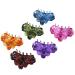 12 pieces women plastic jaw clips big octopus clip hair gripper hair clip hairpins headwear hair accessories slippery slippers colored resin clip clip