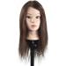 Adjustable Tailor Puppet Head for Hair Training - Real Hair Model for Weaving Coloring & Perm Lessons - Buy Online on GoSupps.com