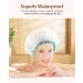 Mikimini Shower Hood 2-Pack for Girls & Women - Waterproof Washable Soft & Sweet - XL White - Buy Online on GoSupps.com