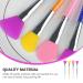4 Silicone Mask Brushes - Premium Beauty Tools for Makeup & Skincare Application - Buy Online on GoSupps.com