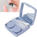 Tmishion Portable Contact Lens Container Set | Travel-Friendly Mini Lens Case with Clip-On Solution Bottle - Buy Online on GoSupps.com
