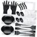 Beaupretty 1 Beard Cape Hair Tint Tool Beard Kits Hair Dye Coloring Kit Mixing Hair Tinting Kit Hair Dryers Hair Dye Tool Hairdressing Bowl Diy Salon Tool Disposable Cloak - Buy Online on GoSupps.com