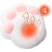 Rechargeable Heated Foot Warmers - Cute Plush Heating Pillows for Home & Office - USB Winter Shoes with Cat Claw Design - Buy Online on GoSupps.com