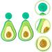 GOOHOCHY 1 Pair Avocado Earrings Avocado Gifts Avocados Fresh Earrings for Women Trendy Avacado Sushi Go Crystal Dangle Earrings Pendant Earrings Sequins Acrylic - Buy Online on GoSupps.com