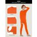 TSLA Kids Thermal Underwear Set - Soft Fleece Lined Long Johns for Boys and Girls - Winter Base Layer in Orange (Size 20) - Buy Online on GoSupps.com